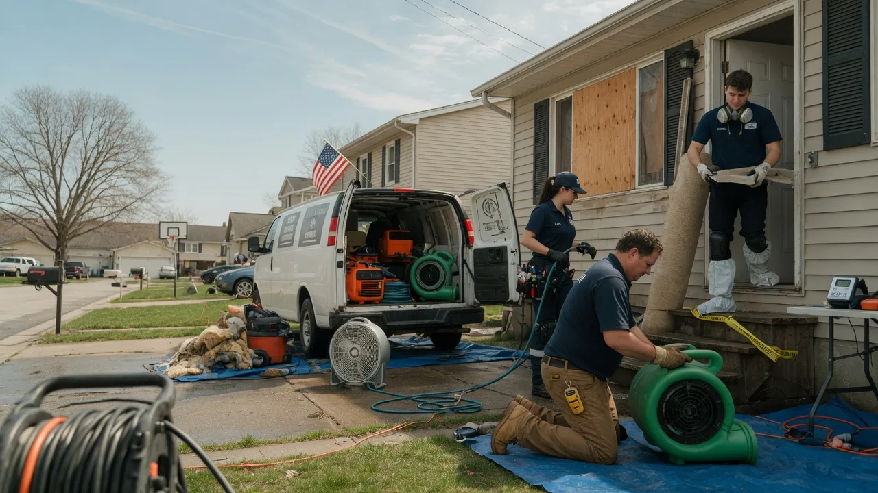 Water Damage Restoration in Ithaca, NE near me